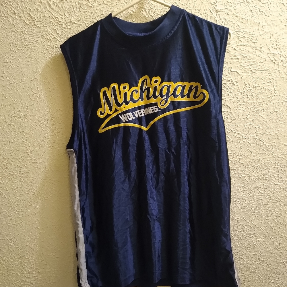 Michigan wolverines basketball style jersy